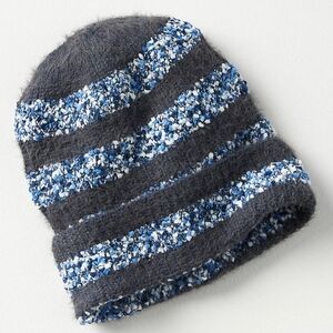 Anthropologie Popcorn Beanie, Blue